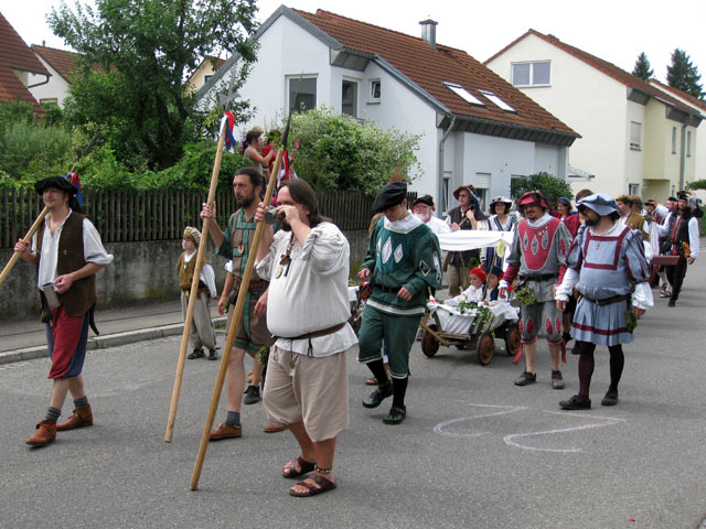 Beim Schlofest-Umzug